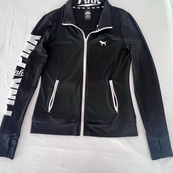 PINK Victoria's Secret Jackets & Blazers - PINK Victoria's Secret Black Women's Jacket